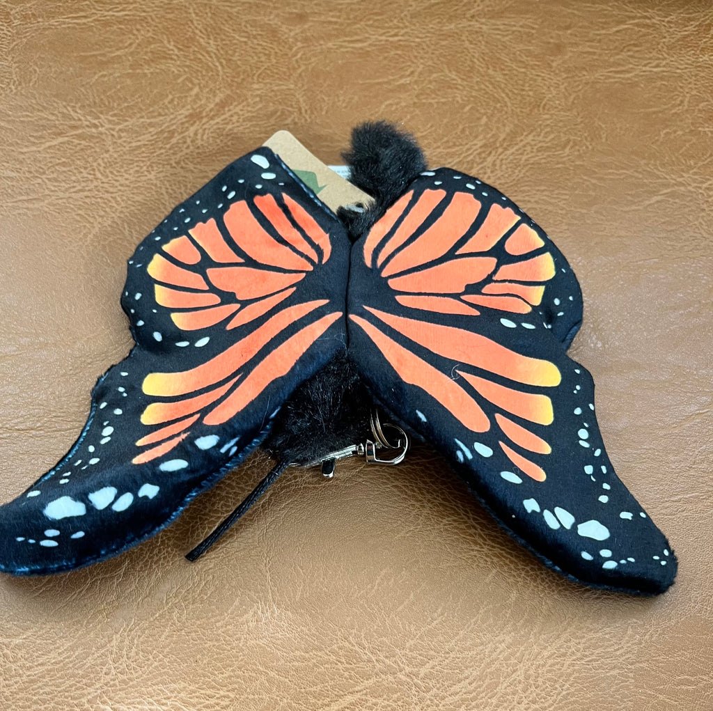 Lehman Sanctuary Monarch Butterfly Backpack Luggage Clip