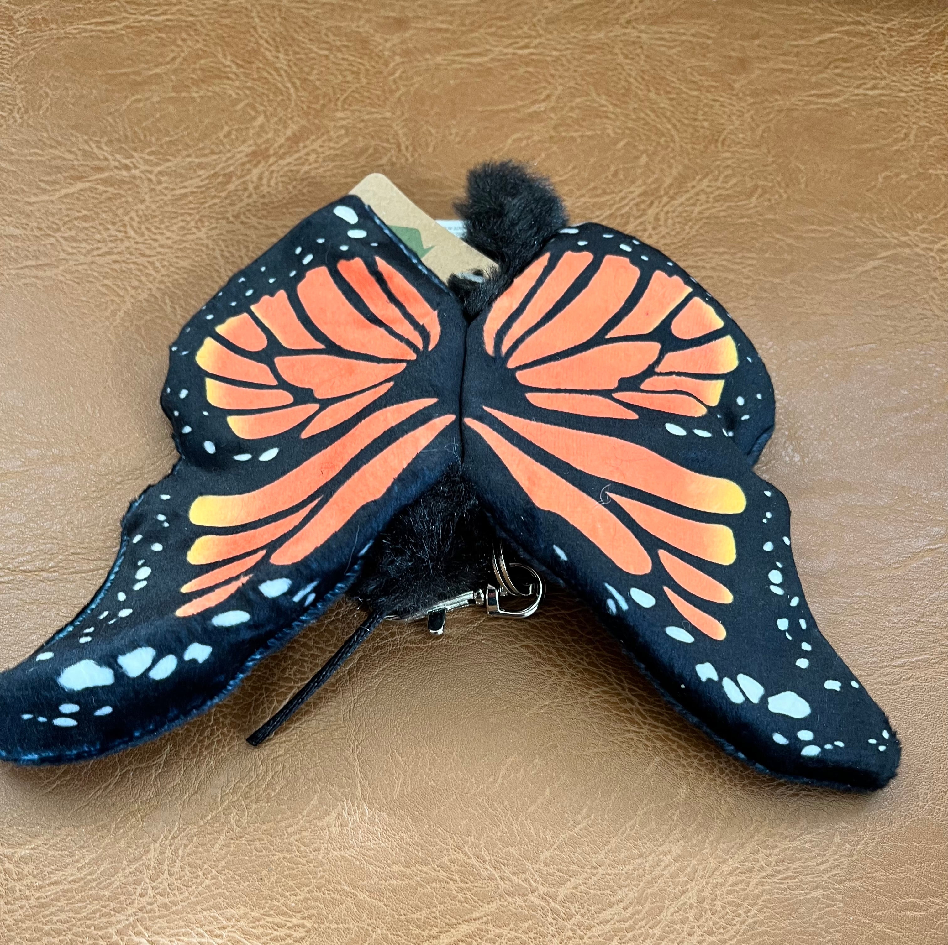 Lehman Sanctuary Monarch Butterfly Backpack Luggage Clip
