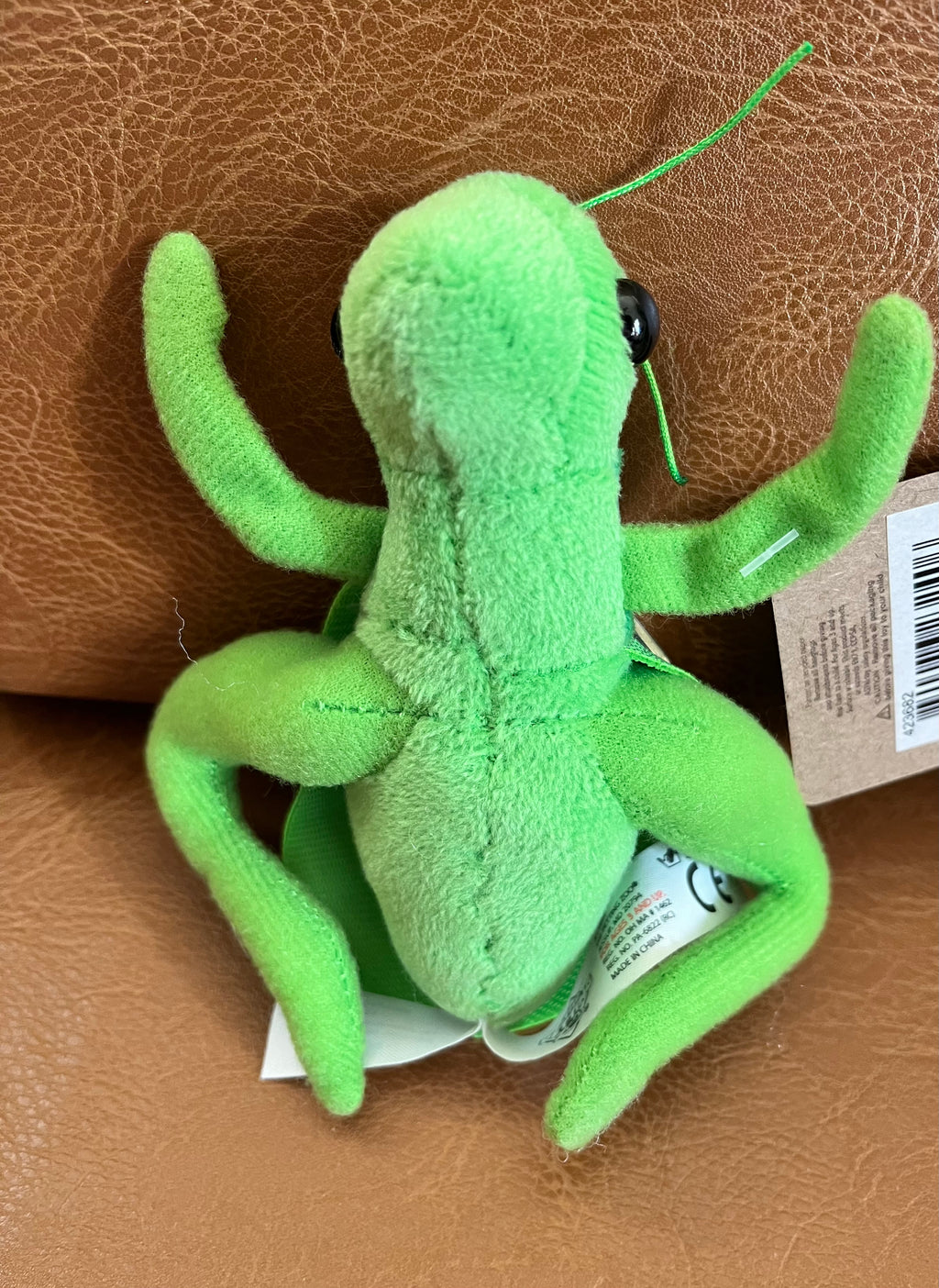 Lehman Sanctuary Grasshopper Backpack Luggage Clip 12"